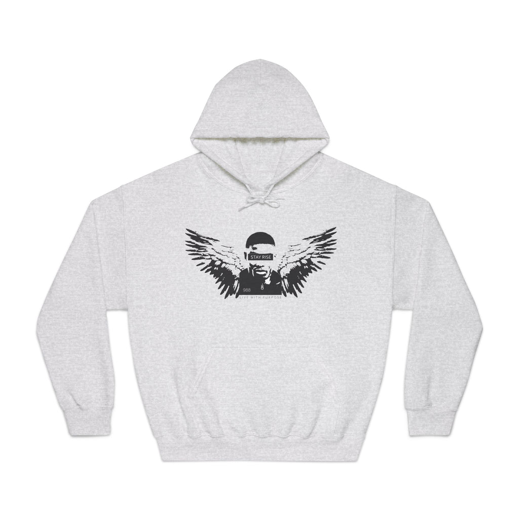 Inspirational Unisex Hooded Sweatshirt, Motivational Gift, Cozy Apparel, Everyday Wear, Self-Care Hoodie, Comfort Clothing