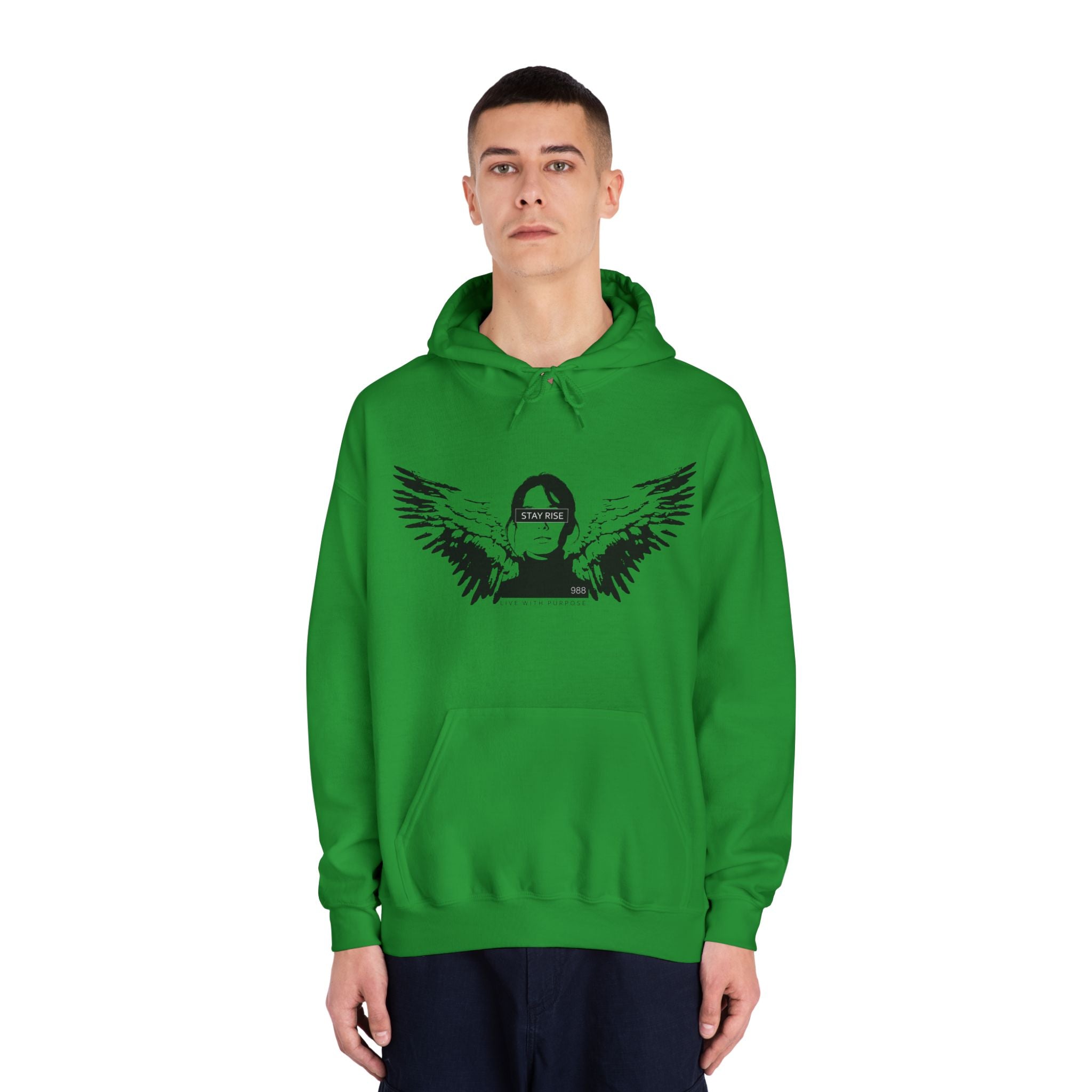 Wings Unisex Hooded Sweatshirt, Stylish Pullover, Gift for Music Lovers, Cozy Casual Wear, Perfect for Concerts or Everyday