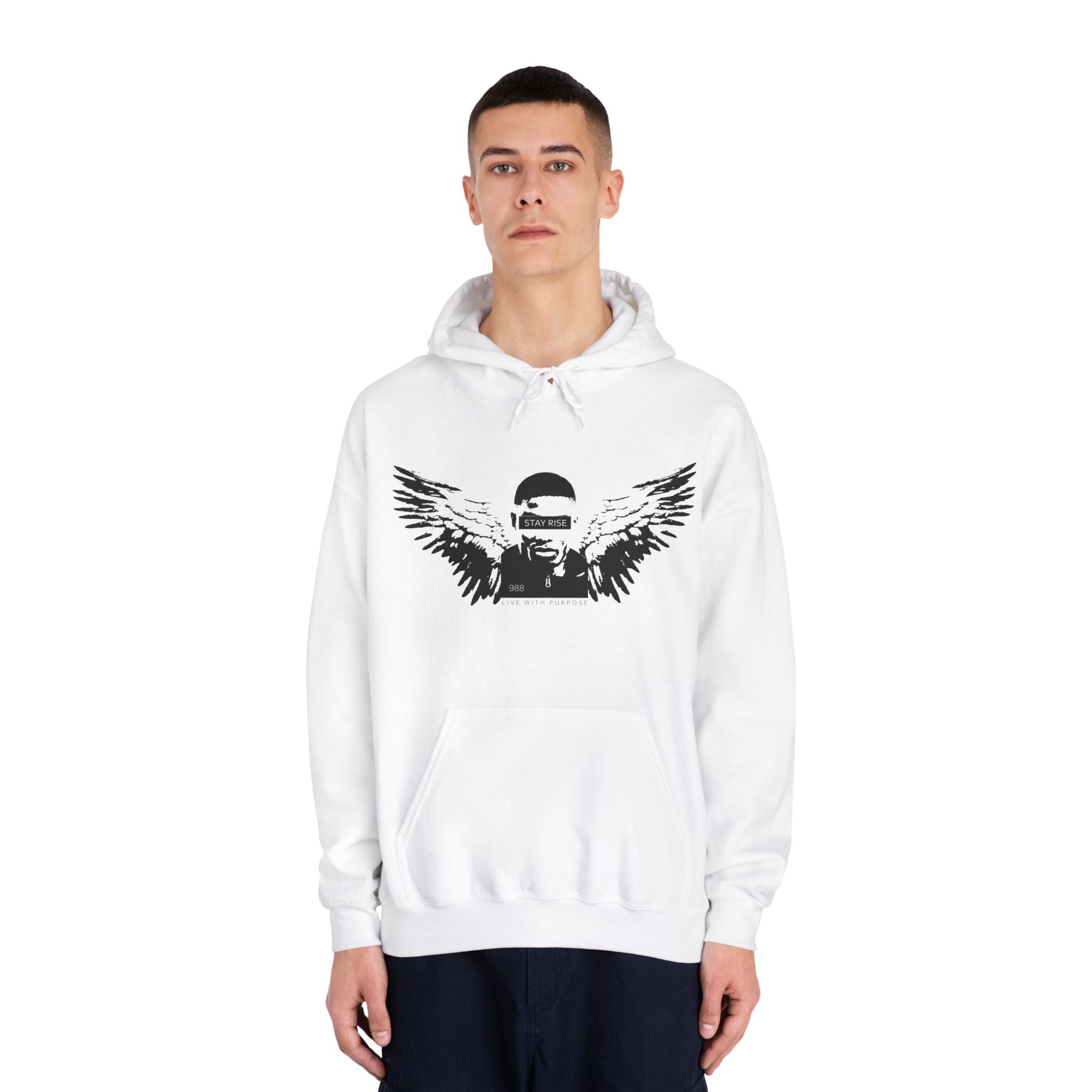 Inspirational Unisex Hooded Sweatshirt, Motivational Gift, Cozy Apparel, Everyday Wear, Self-Care Hoodie, Comfort Clothing