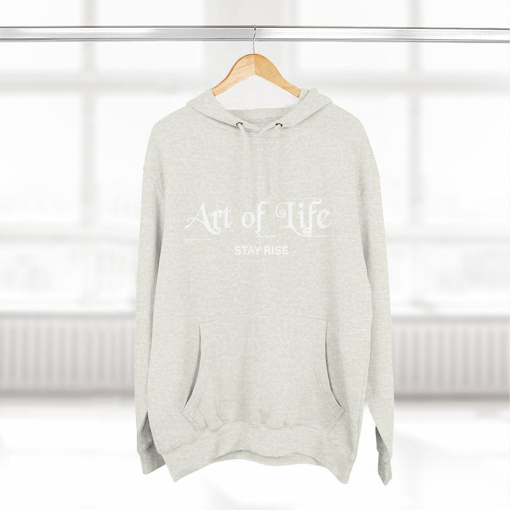 Inspirational Fleece Hoodie - Art of Life & Tomorrow Needs You Design, Cozy Gift for Friends, Motivational Apparel, Comfortable [...]