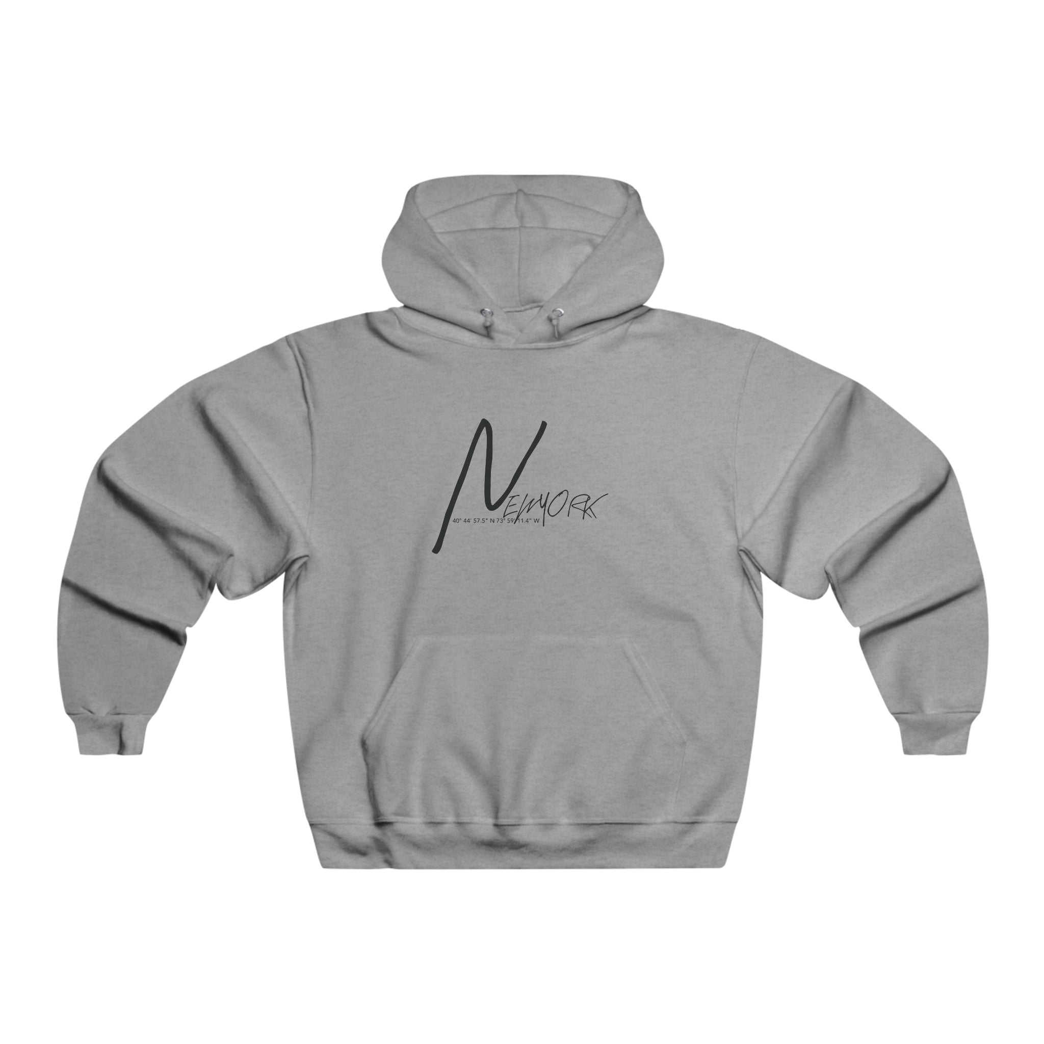 New York Signature Men's Hooded Sweatshirt - Cozy & Stylish