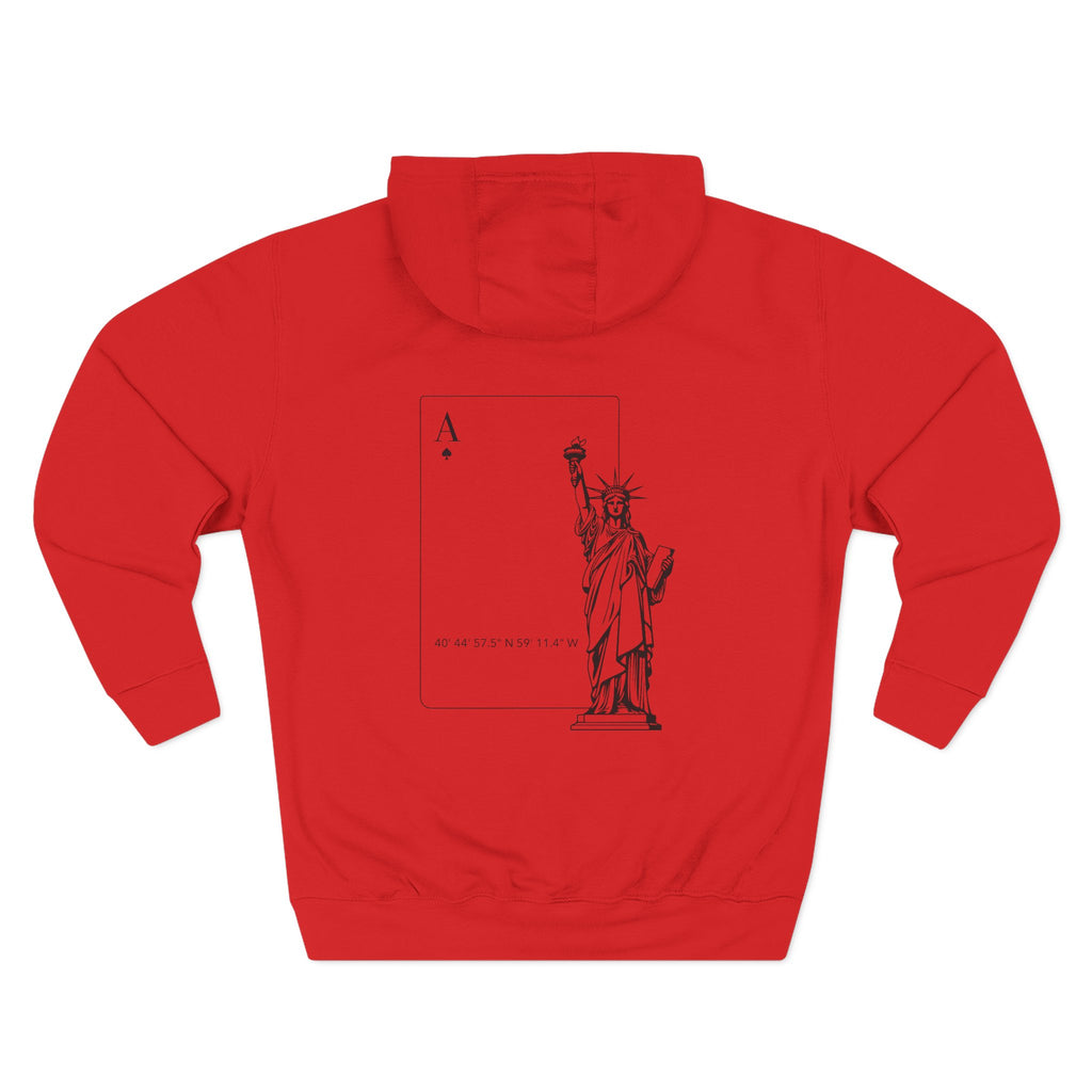 Liberty Graphic Hoodie - Cozy Fleece for Comfort and Style