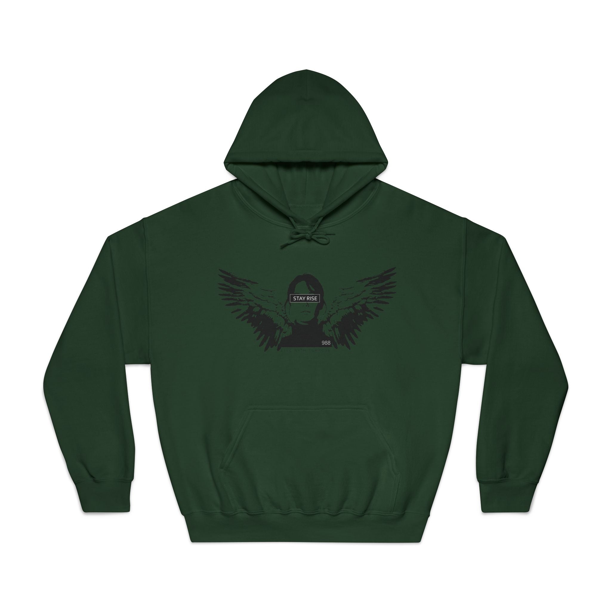 Wings Unisex Hooded Sweatshirt, Stylish Pullover, Gift for Music Lovers, Cozy Casual Wear, Perfect for Concerts or Everyday