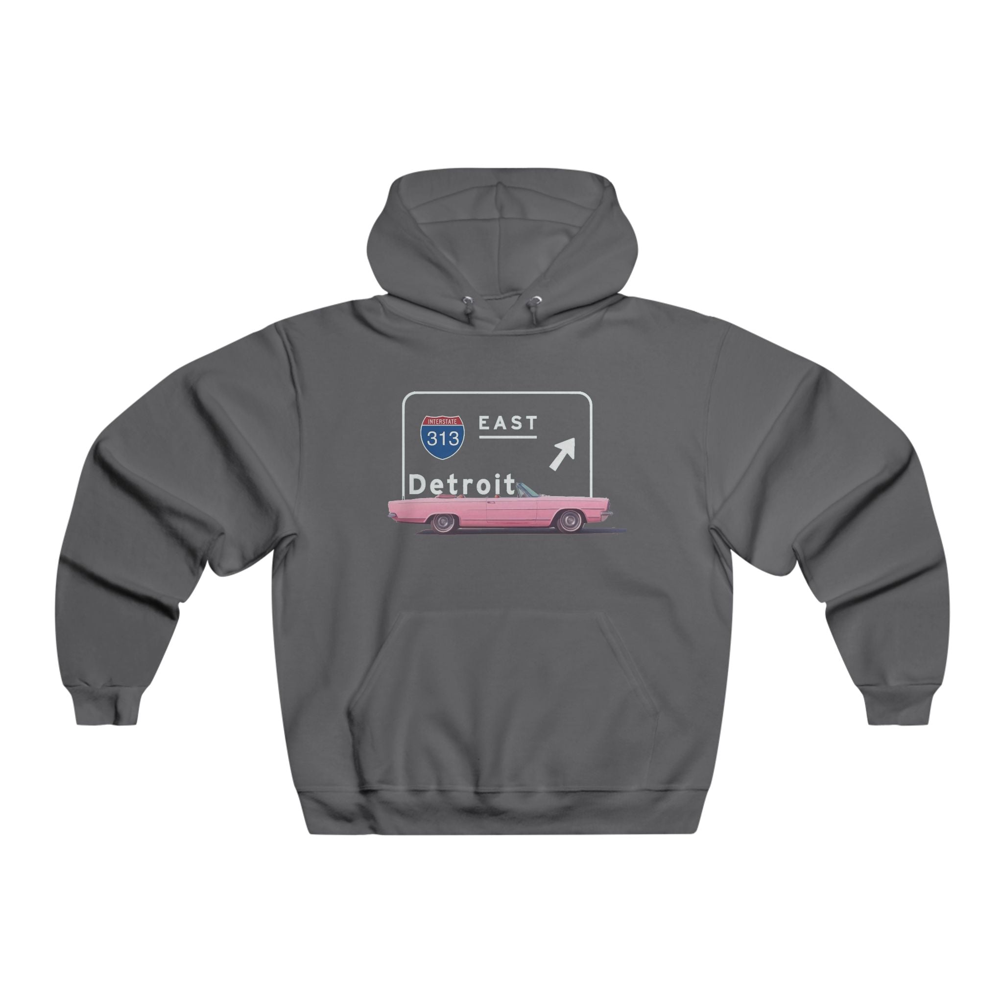 Detroit Vintage Car Hooded Sweatshirt | Men’s NUBLEND®