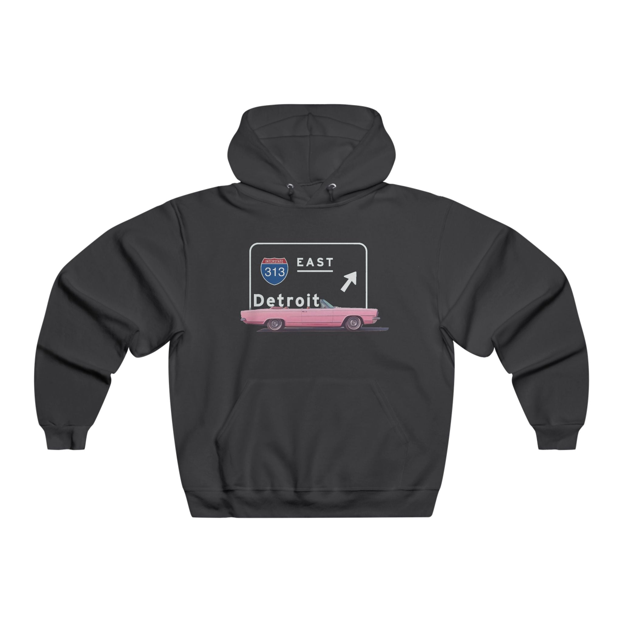Detroit Vintage Car Hooded Sweatshirt | Men’s NUBLEND®