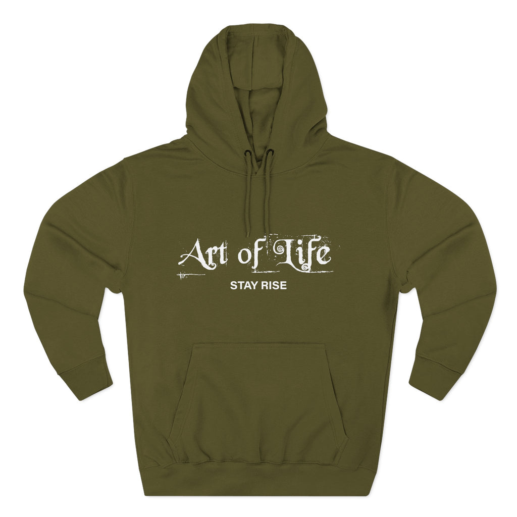 Inspirational Fleece Hoodie - Art of Life & Tomorrow Needs You Design, Cozy Gift for Friends, Motivational Apparel, Comfortable [...]