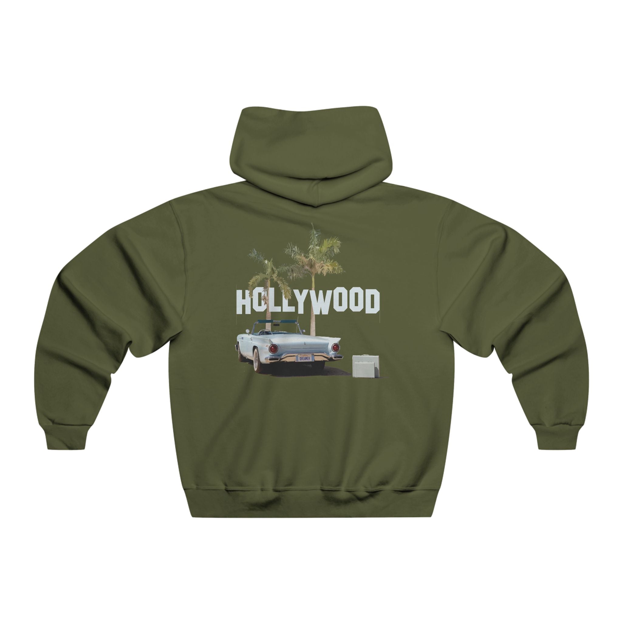 City of Dreams Men's Hoodie - Comfortable Pullover, Perfect for Casual Outings, Gift for Dreamers, Summer and Fall Fashion