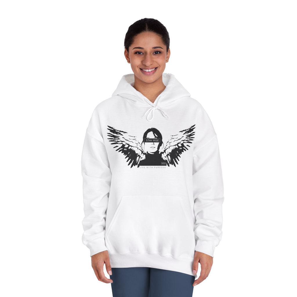 Wings Unisex Hooded Sweatshirt, Stylish Pullover, Gift for Music Lovers, Cozy Casual Wear, Perfect for Concerts or Everyday