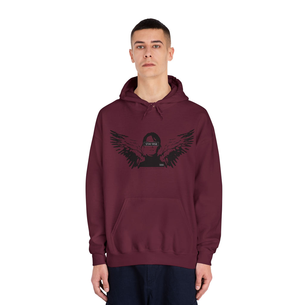 Wings Unisex Hooded Sweatshirt, Stylish Pullover, Gift for Music Lovers, Cozy Casual Wear, Perfect for Concerts or Everyday