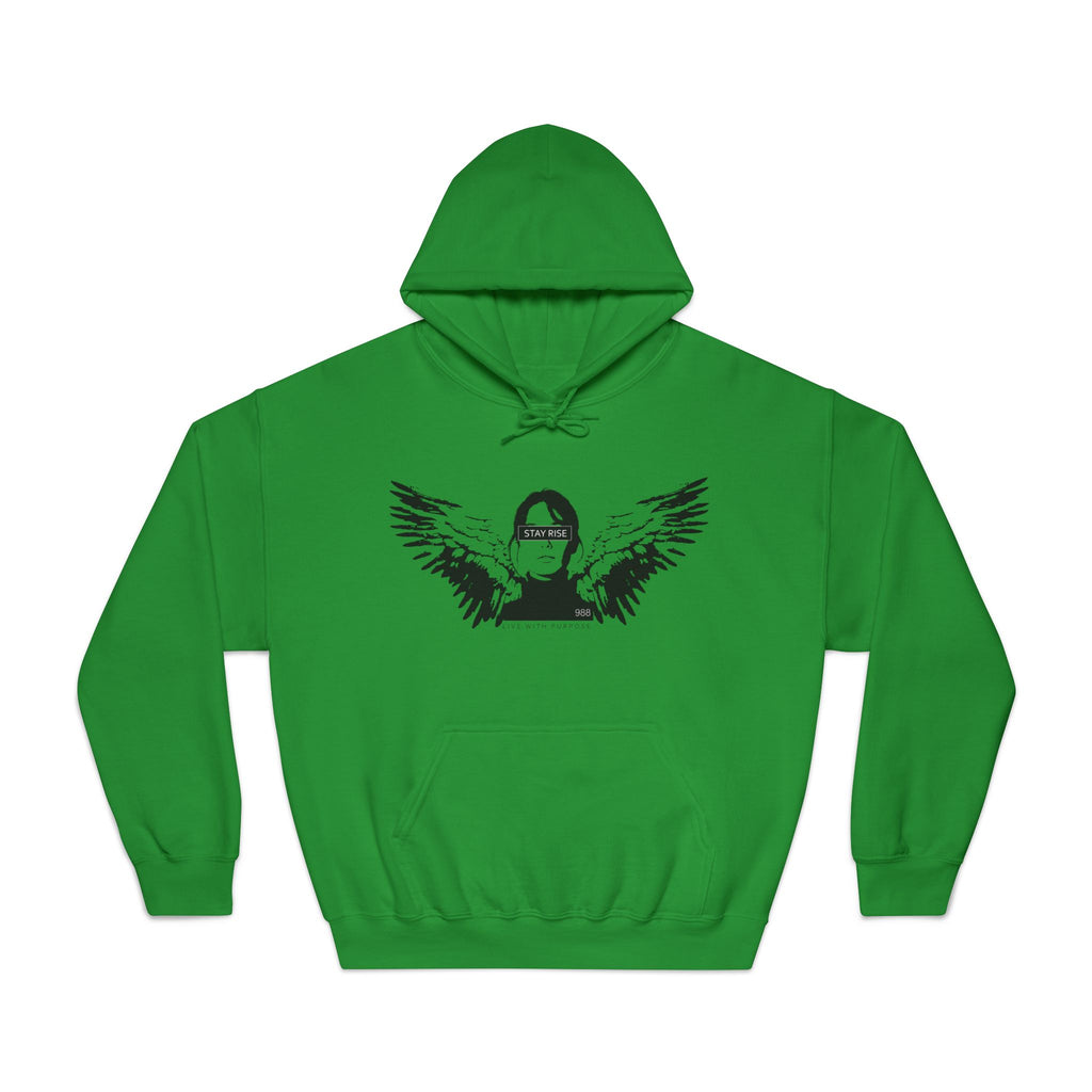 Wings Unisex Hooded Sweatshirt, Stylish Pullover, Gift for Music Lovers, Cozy Casual Wear, Perfect for Concerts or Everyday