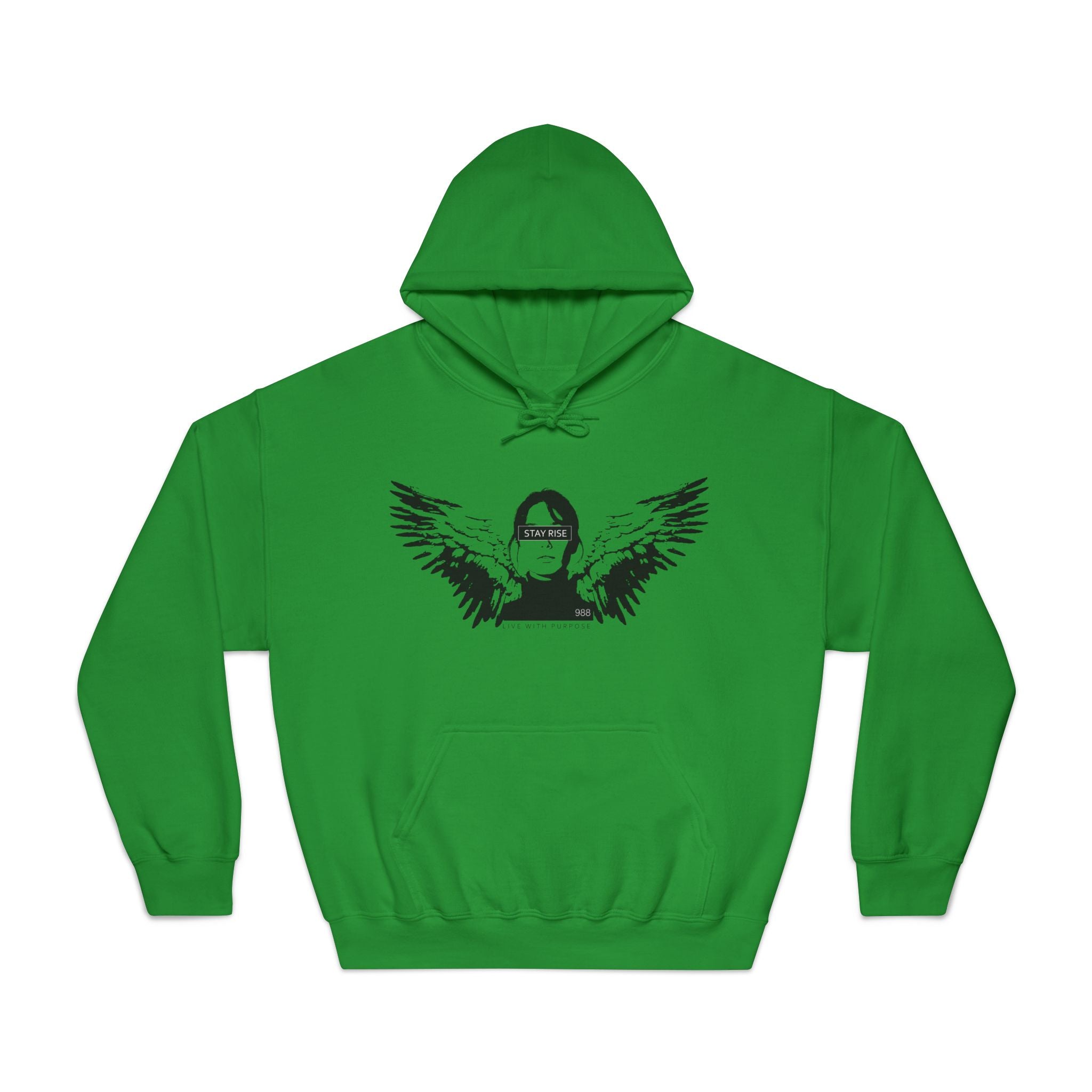 Wings Unisex Hooded Sweatshirt, Stylish Pullover, Gift for Music Lovers, Cozy Casual Wear, Perfect for Concerts or Everyday