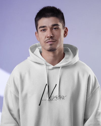New York Signature Men's Hooded Sweatshirt - Cozy & Stylish