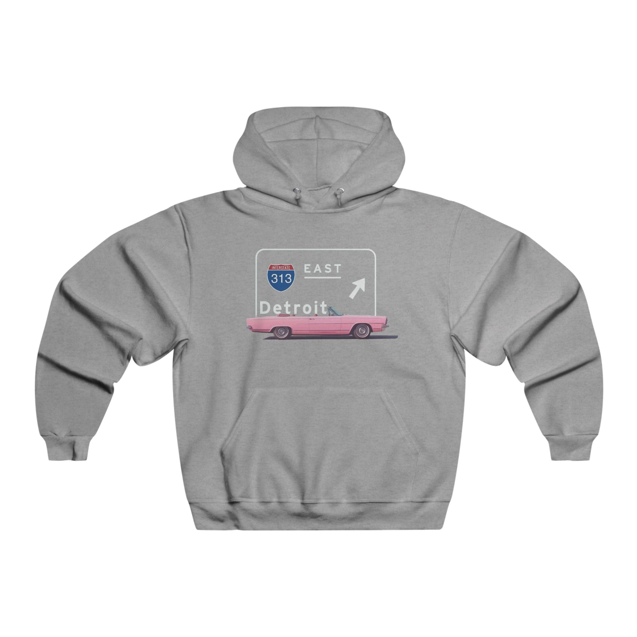 Detroit Vintage Car Hooded Sweatshirt | Men’s NUBLEND®