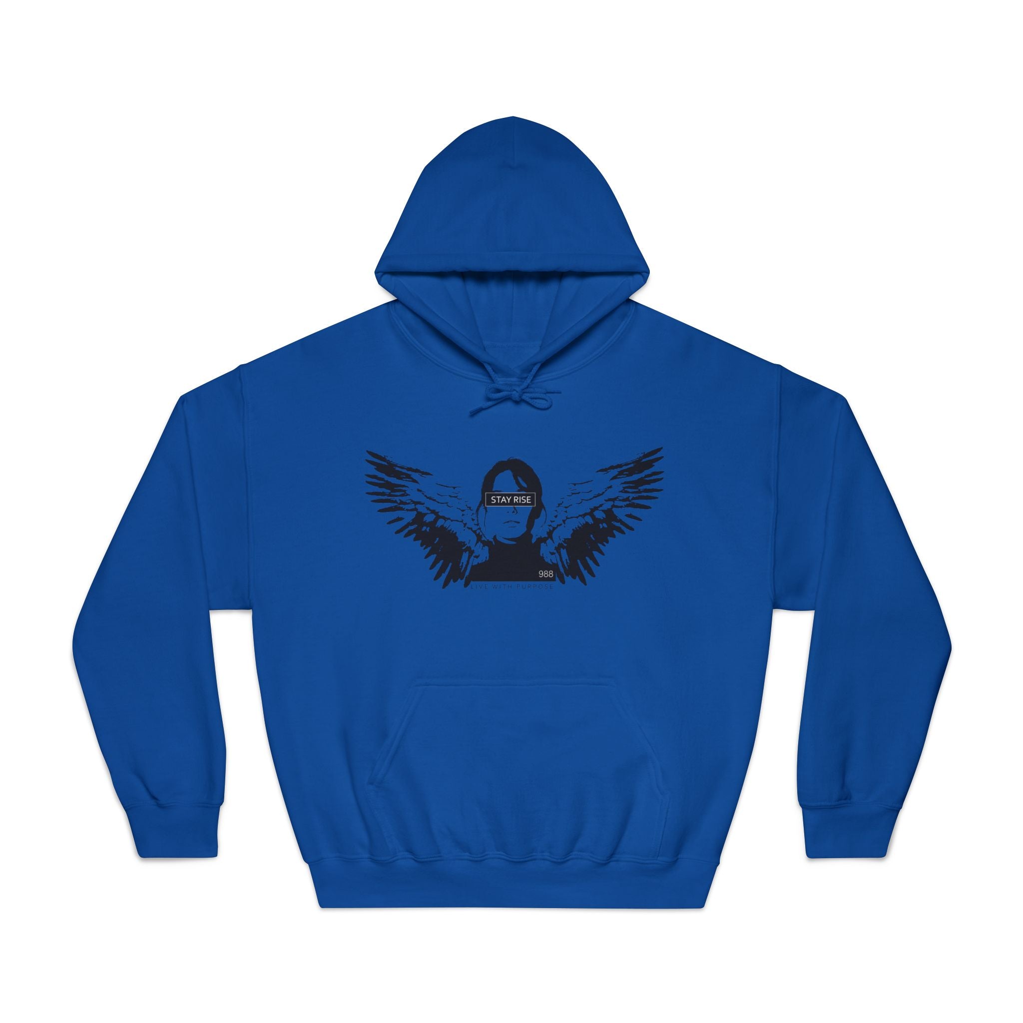 Wings Unisex Hooded Sweatshirt, Stylish Pullover, Gift for Music Lovers, Cozy Casual Wear, Perfect for Concerts or Everyday