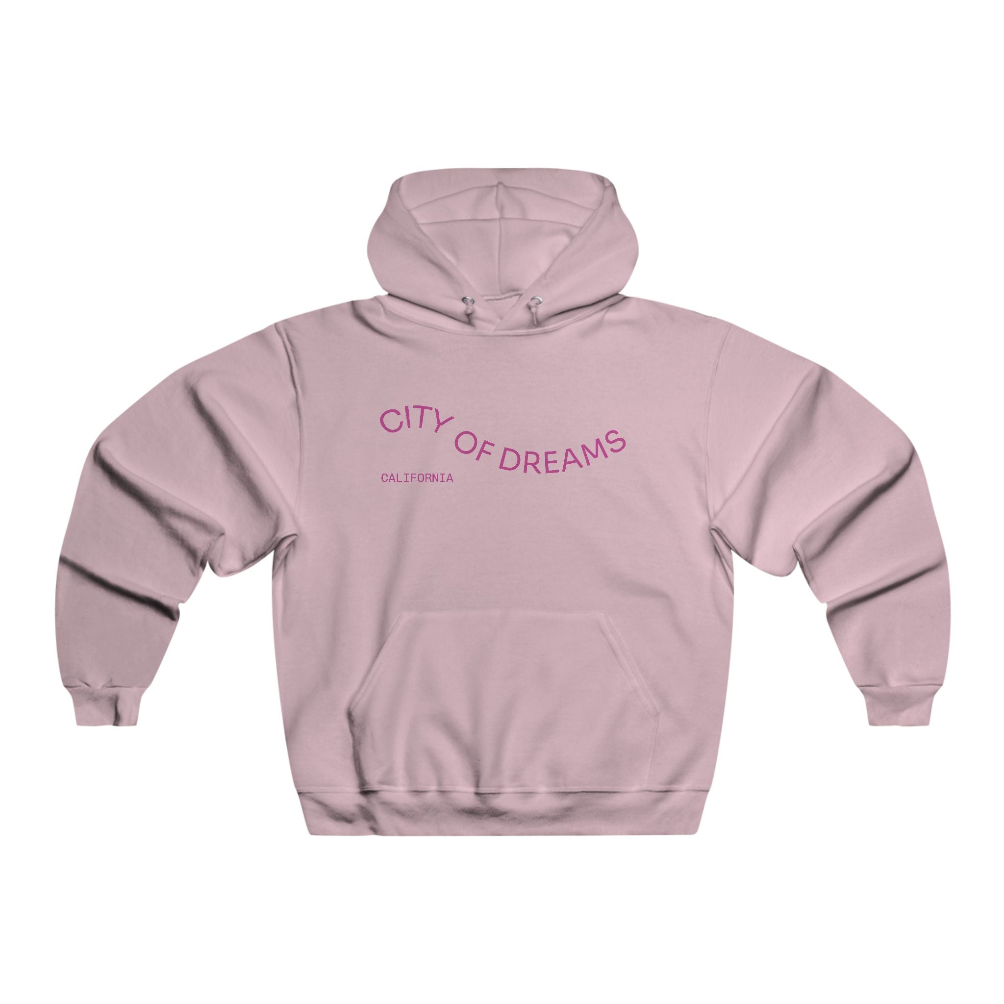 City of Dreams Men's Hoodie - Comfortable Pullover, Perfect for Casual Outings, Gift for Dreamers, Summer and Fall Fashion