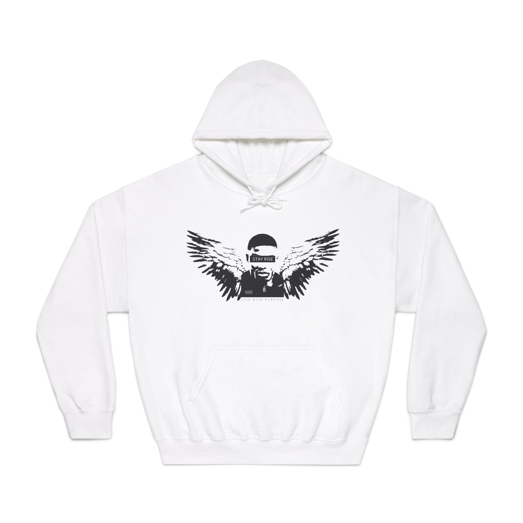 Inspirational Unisex Hooded Sweatshirt, Motivational Gift, Cozy Apparel, Everyday Wear, Self-Care Hoodie, Comfort Clothing