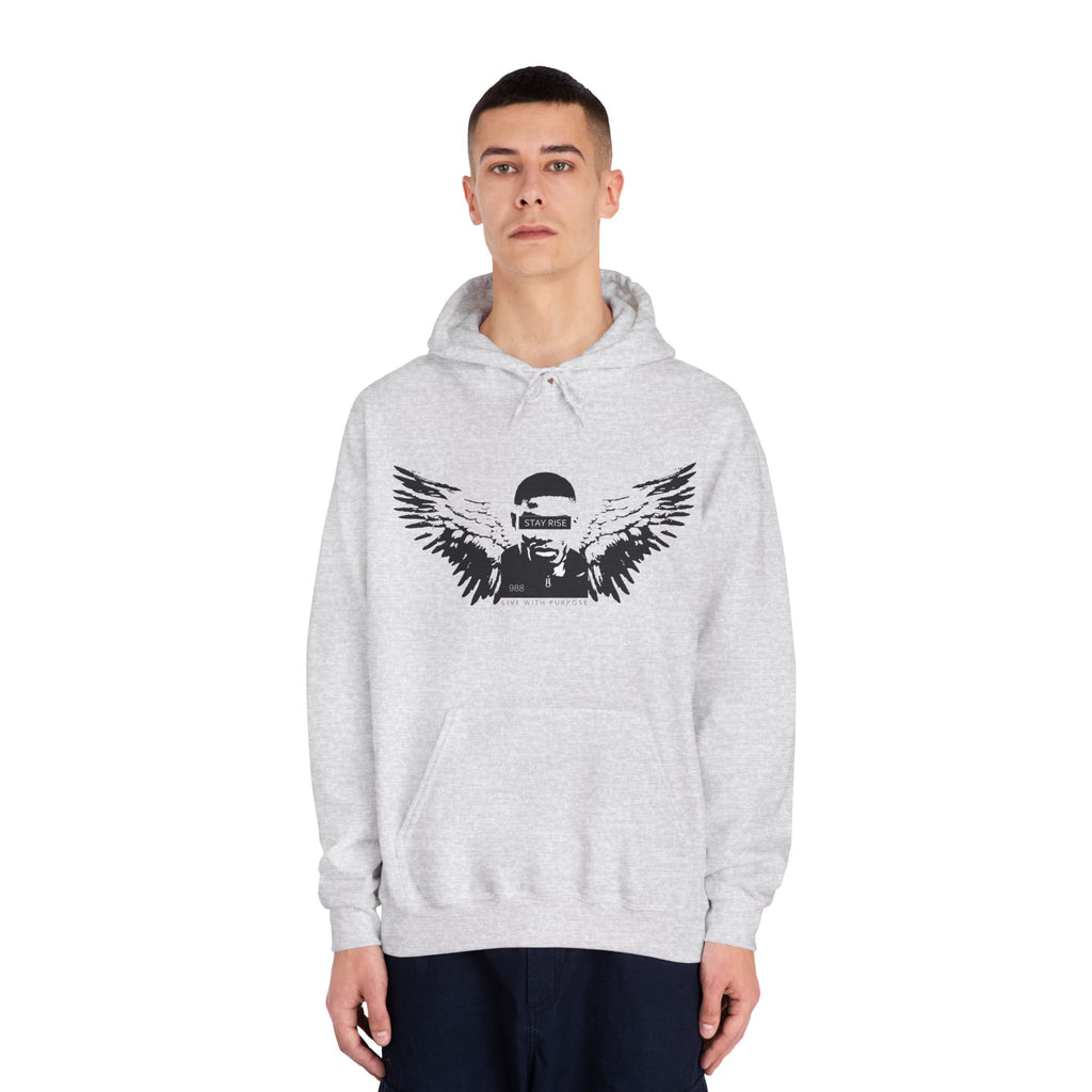 Inspirational Unisex Hooded Sweatshirt, Motivational Gift, Cozy Apparel, Everyday Wear, Self-Care Hoodie, Comfort Clothing