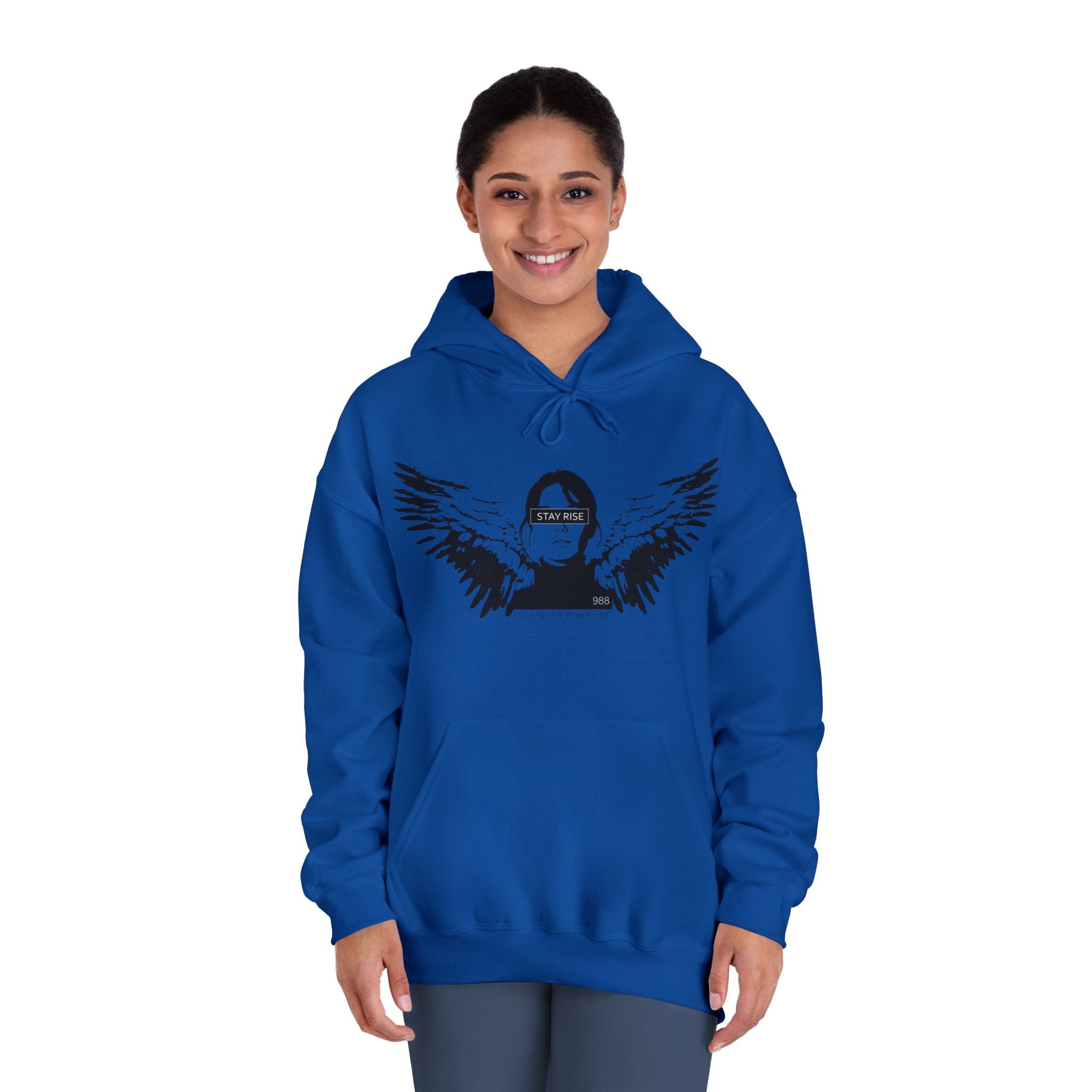 Wings Unisex Hooded Sweatshirt, Stylish Pullover, Gift for Music Lovers, Cozy Casual Wear, Perfect for Concerts or Everyday