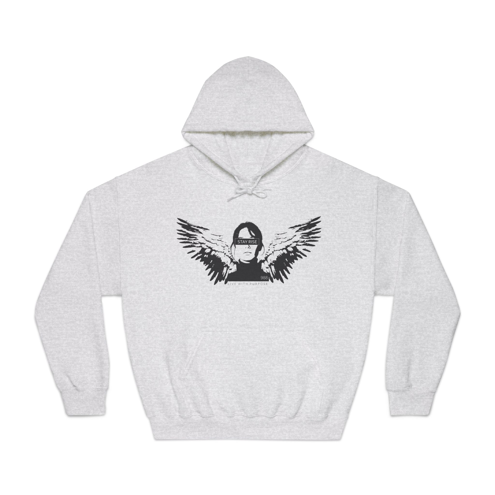 Wings Unisex Hooded Sweatshirt, Stylish Pullover, Gift for Music Lovers, Cozy Casual Wear, Perfect for Concerts or Everyday